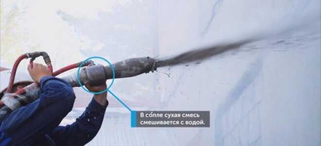 Торкрет-бетон (набрызг-бетон)