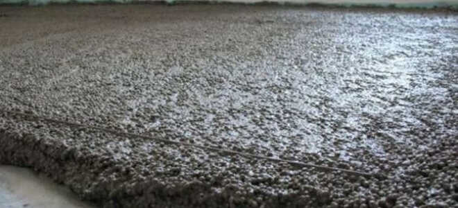 Технология обустройства стяжки из полистиролбетона