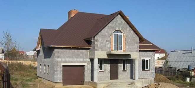 Как построить и утеплить дом из керамзитобетонных блоков