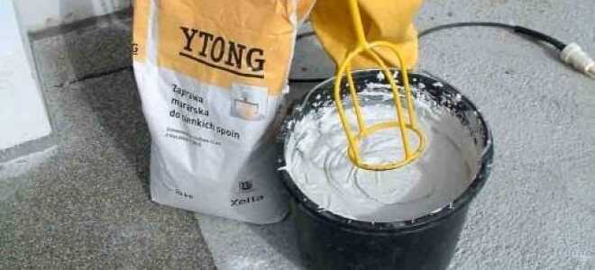 Клей для пеноблоков: виды и состав, расчет расхода, особенности выбора и применения