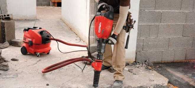 Как своими руками выполнить демонтаж бетонной стяжки пола