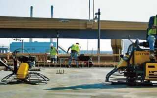 Разновидности и применение затирочных машин по бетону