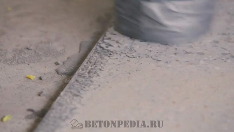 Полировка бетонного пола