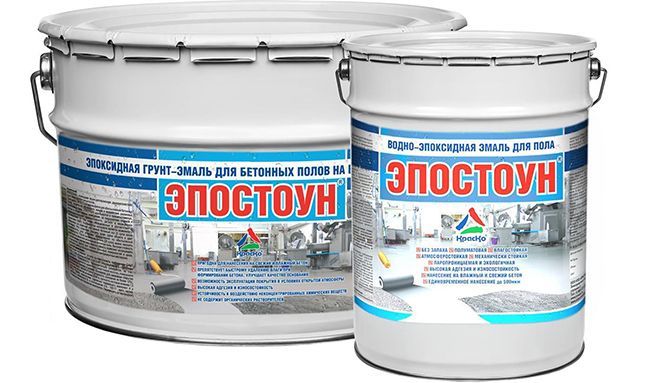 Эпоксидная краска для бетона