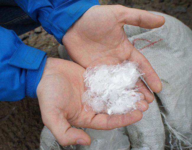 Фиброволокно для бетона