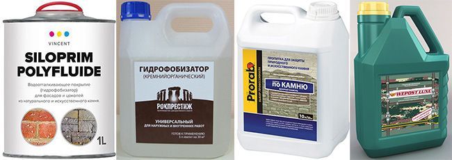 Составляющей гидрофобизатора является либо вода, либо растворитель