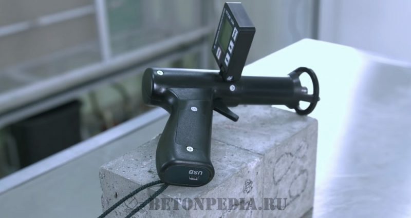 Измеритель прочности бетона