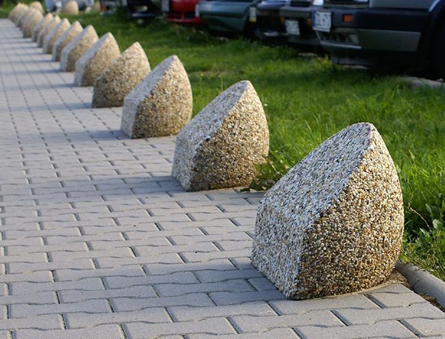 Изделия из промывного бетона