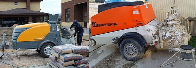 Пневмонагнетатель - основное устройство при выполнении механизированной стяжки
