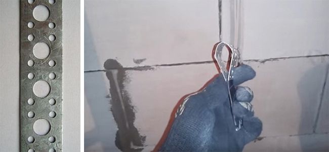 Штроборез из куска перфоленты