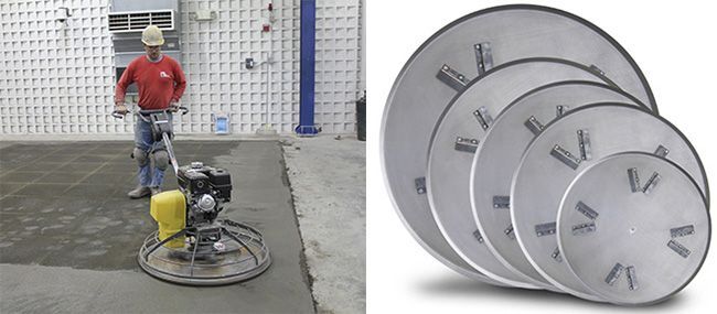 Затирочные диски предназначены для начальной обработки бетонной поверхности Заглаживающие диски для затирочных машин