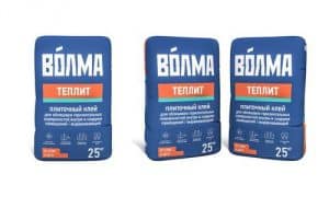 Виды клея для пеноблоков Клей марки Волма