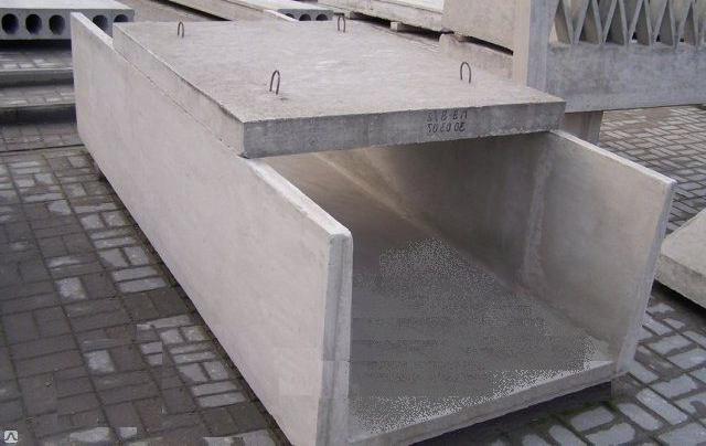 лотки железобетонные для отвода воды