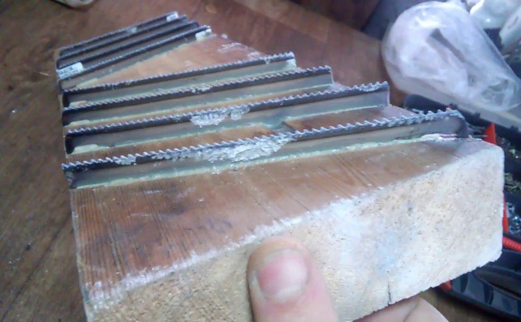 самодельная терка по газобетону