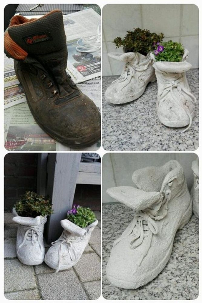 создание фигурок из бетона